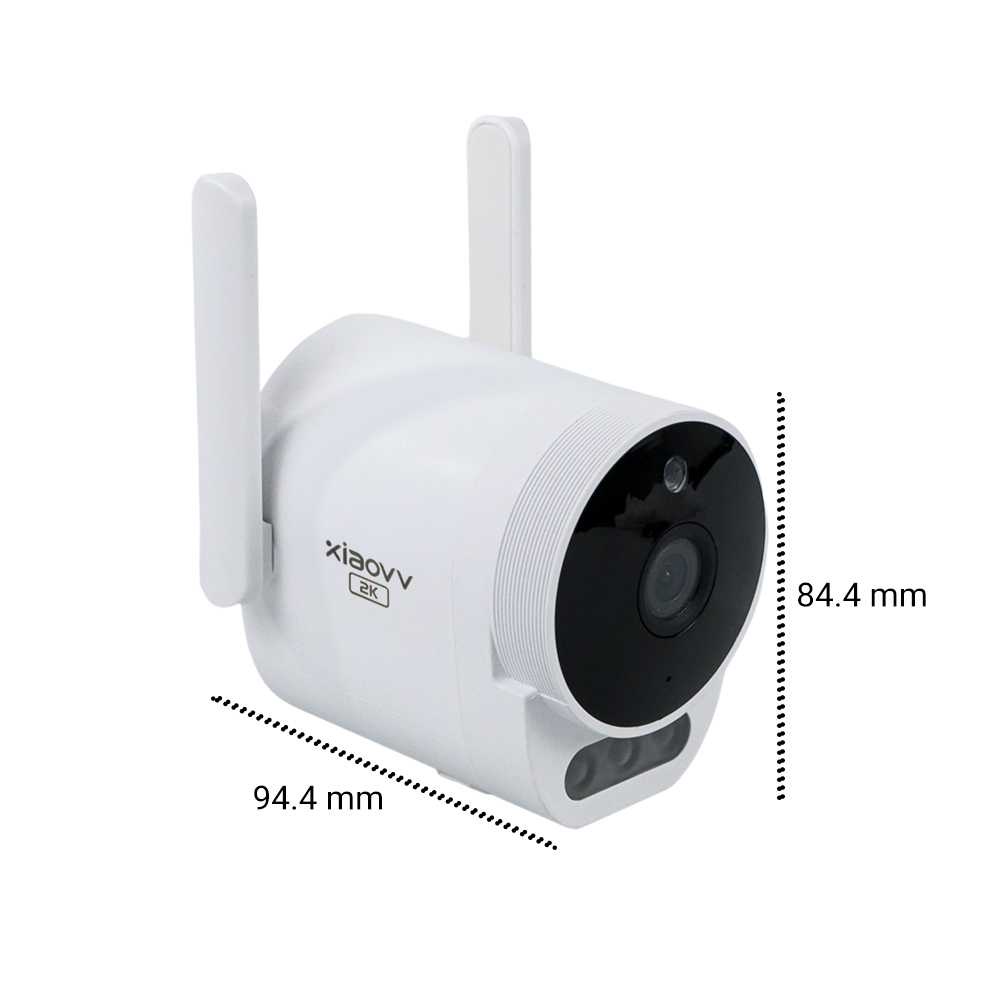 Kamera CCTV WiFi Outdoor Camera 2K - Xiaovv XVV XVV-3130S-B10