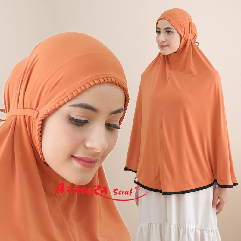 BERGO REMPEL LIST | ORIGINAL | AZZURASCARF | BERGO | HIJAB INSTAN | BERGO CANTIK | BERGO JUMBO