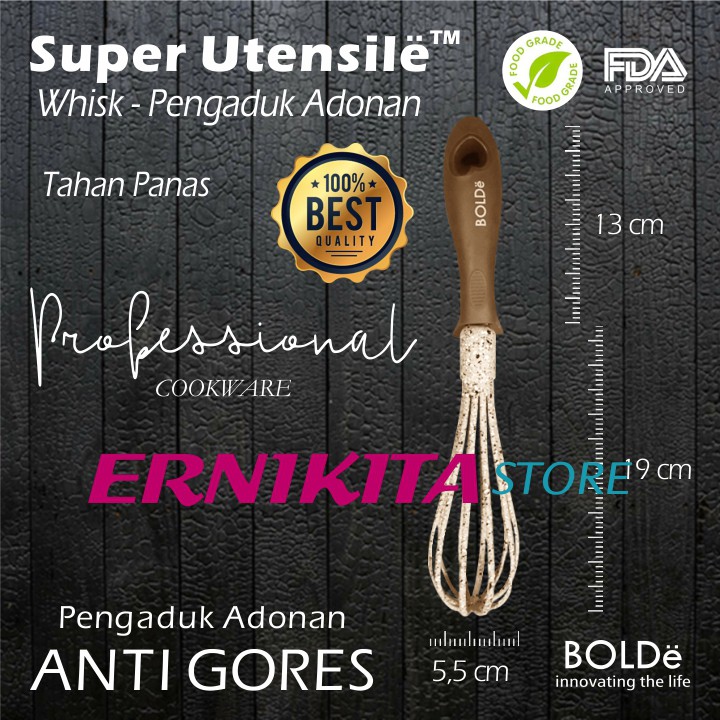 BOLDe SUPER UTENSILE WHISK - Pengocok Adonan Telur