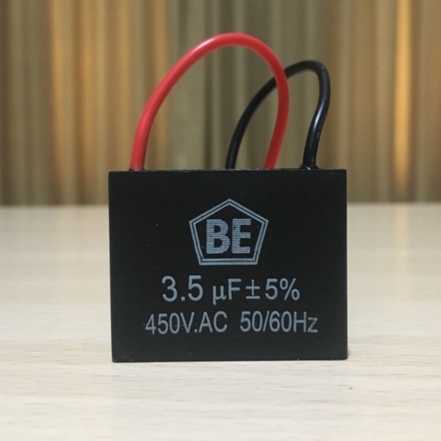 KAPASITOR KOTAK KIPAS ANGIN POMPA AIR 3.5UF 450V 3.5 UF 450 VOLT CBB61