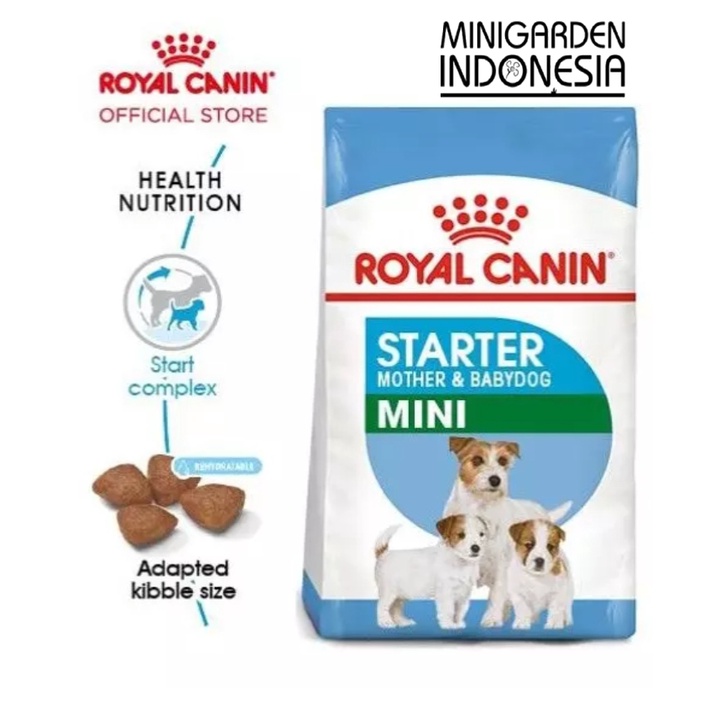 Royal Canin Mini Starter Mother Babydog 1kg Dry dogfood nutrisi anjing kucing