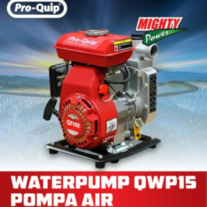 Waterpump Proquip 1.5 Inch Mesin Pompa Air Sawah Portable Qwp 15 Usa