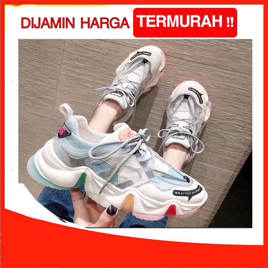 10.10 SUPER SALE  SEPATU SNEKERS WANITA SEPATU IMPORT CHINA ORI CASUAL/OLAHRAGA NYAMAN DIPAKAI