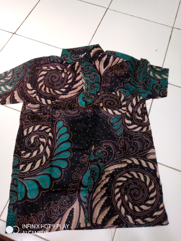 Usia 3-12 Tahun|kemeja Batik Anak|hem Anak Laki Laki Lengan Pendek Motif