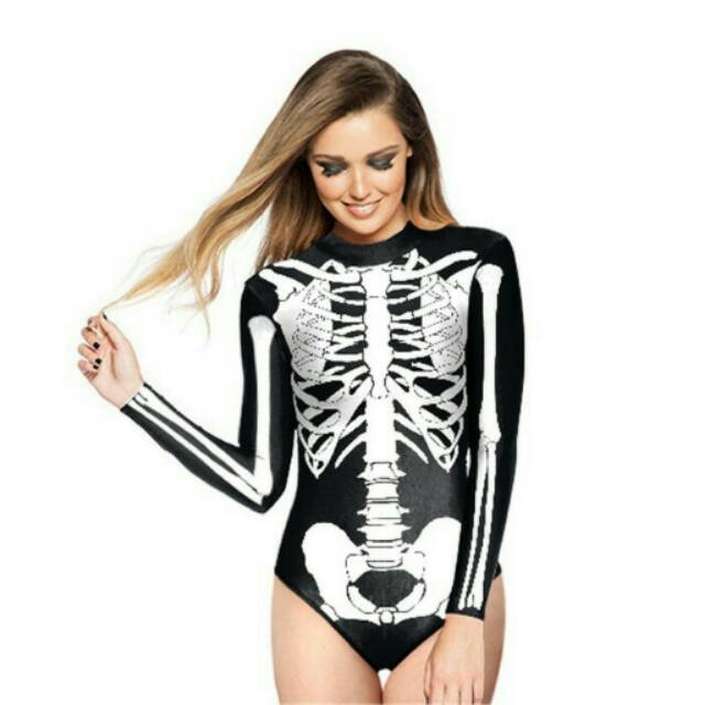 skeleton swimsuit