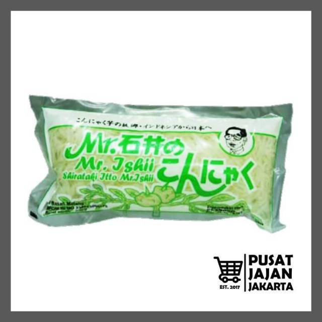 

Mie Diet Vegetarian Shirataki Mr. Ishii Hijau 200 Gr Jepang Rendah Gula Kalori