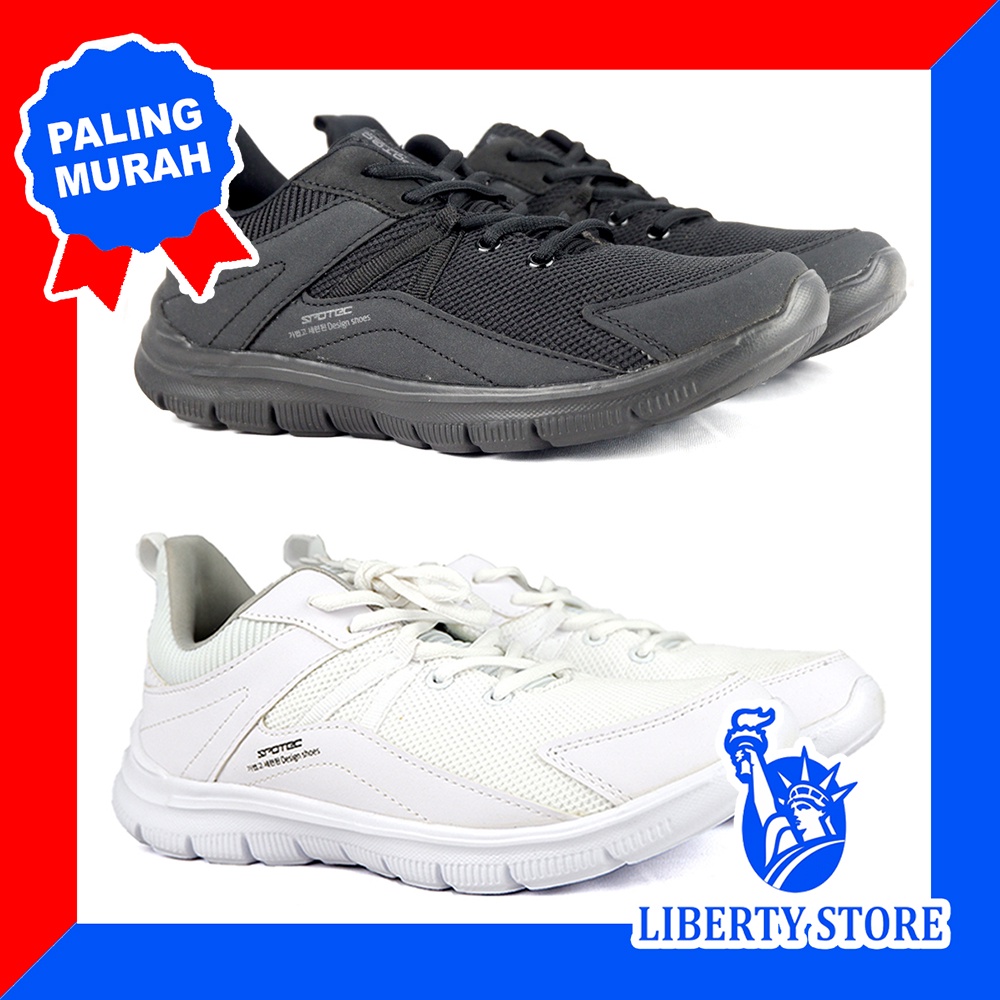 Sepatu Sekolah Running Sneakers Fashion Pria Wanita Original SPOTEC BRIAN