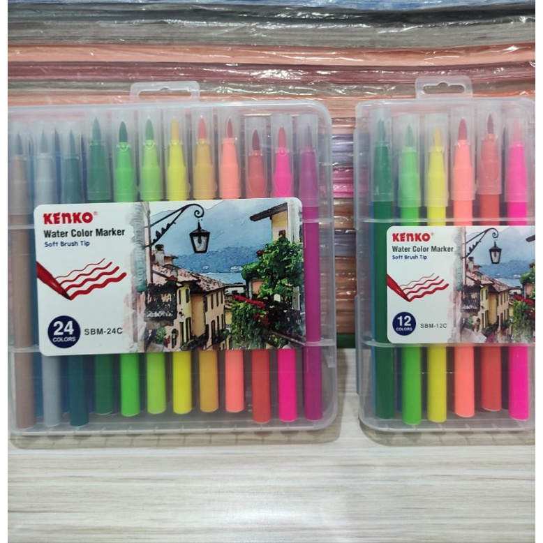 

Brush pen kenko water color marker sbm-12c