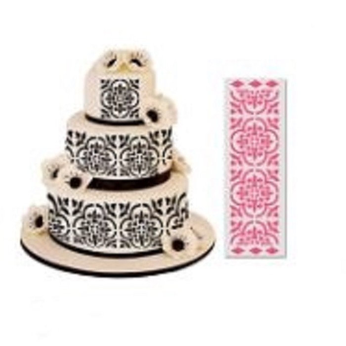 Cake Stencil - Border Lace GCS20_01 (25X8.5cm)