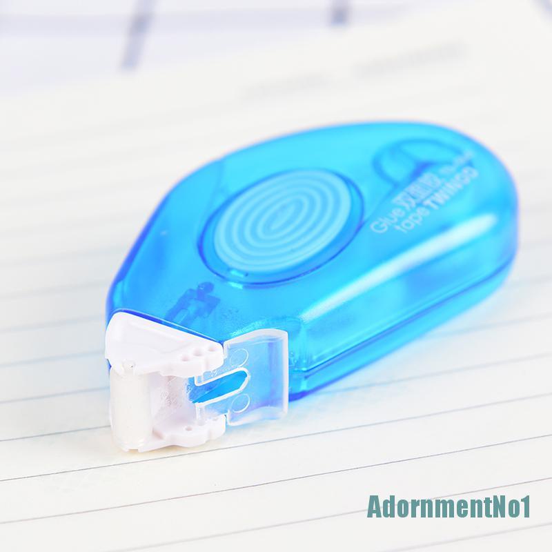 (AdornmentNo1) Pen roller Dua Sisi Warna Biru / Oranye Panjang 5m