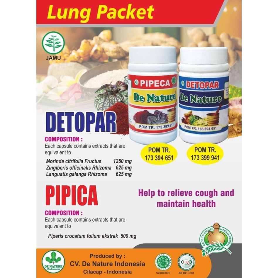 Detopar Pipeca - Obat Herbal Sesak Nafas Asma / Bronkitis / Infeksi Paru / Batuk Berdahak Berdarah-6