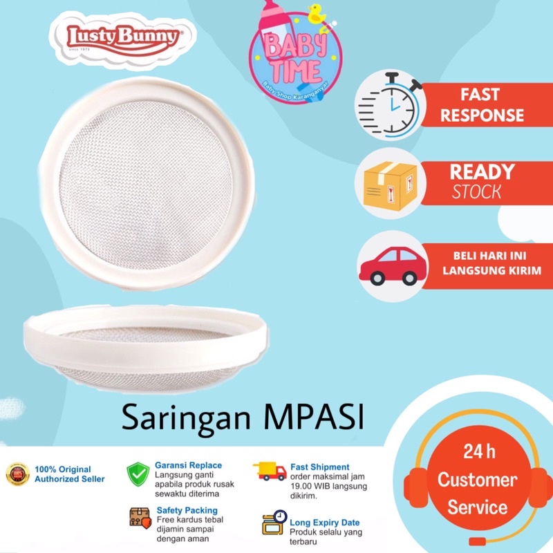 LUSTY BUNNY Saringan MPASI Makanan Bayi