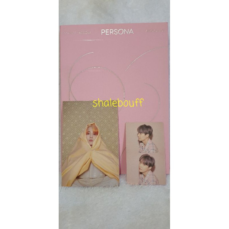 BTS PERSONA VER 1 PHOTOCARD AND POSTCARD ONLY