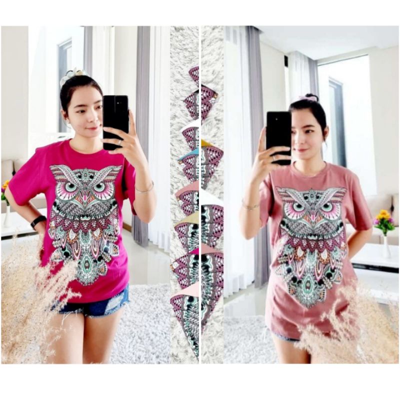 ks owl batik/ks distro owl/kaos distro wanita