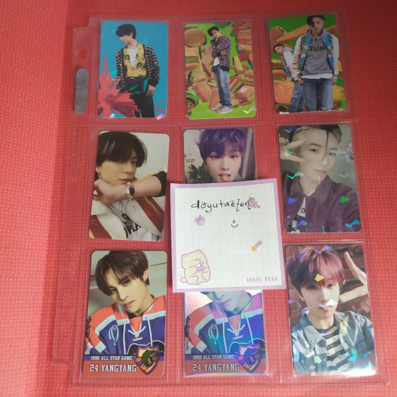 Photocard NCT Dream jaemin mark renjun pc agent ar clip ar selca hot sauce