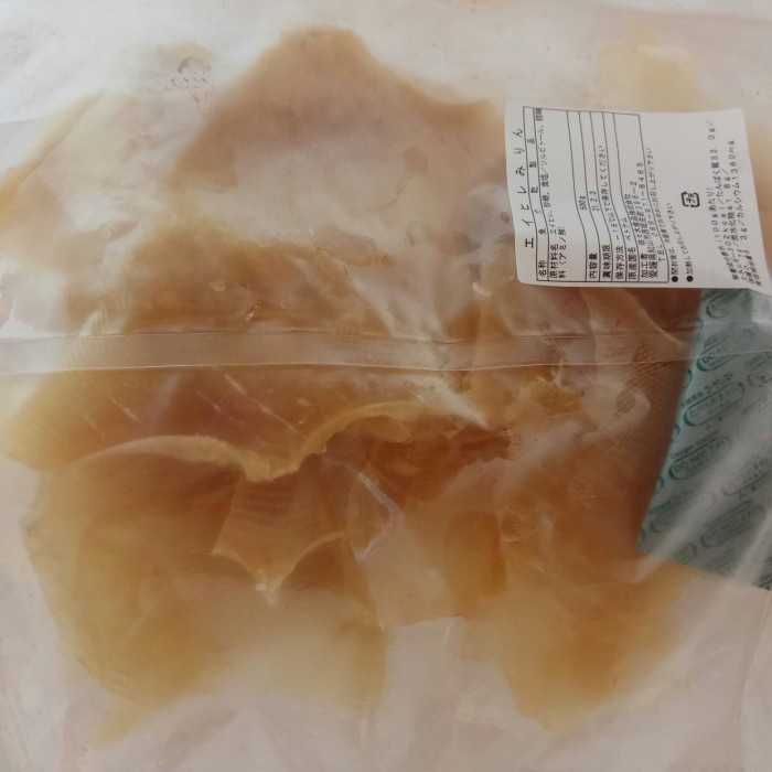 

eihire ehire sirip ikan pari kering panggang japanese stingray fin