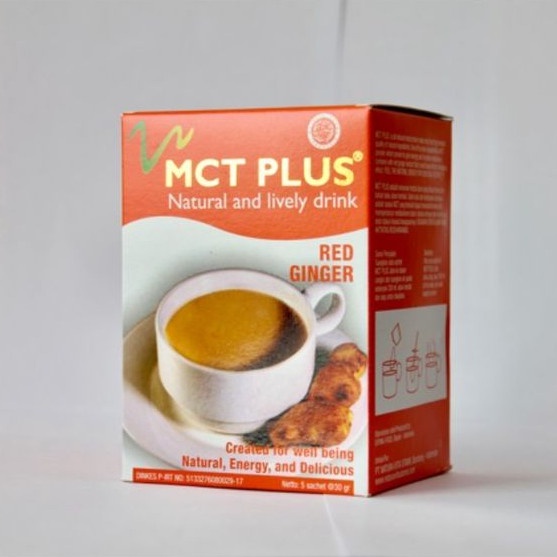 

Jahe Merah Minuman Red Ginger Drink MCT Plus 5 x 30gr (BERKUALITAS)