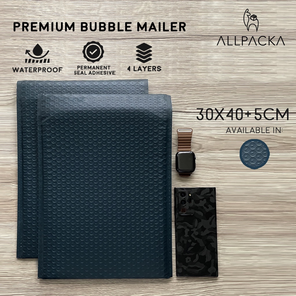 

30X40 Amplop Bubble Mailer Polymailer Premium Retail Grosir Allpacka