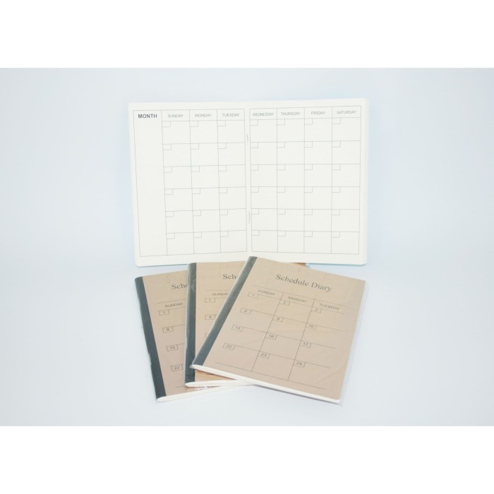 

Star Schedule Diary / Jadwal Harian Ukuran 13 Cm X 18 Cm Hot Sale