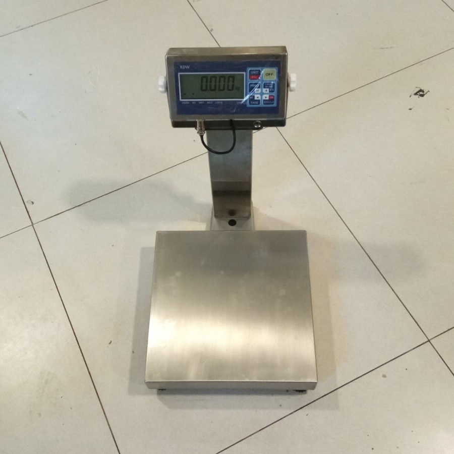 Timbangan Barang Digital Full Stainless Steel 30kg 0.001kg Waterproof