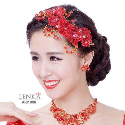 [PRODUK TERLARIS] AKSESORIS RAMBUT HEADPIECE WEDDING BRIDAL PENGANTIN PESTA ARP008