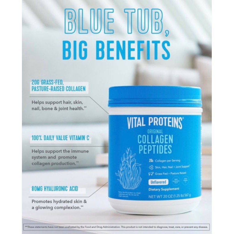 Vital Proteins Collagen Peptides 680gr Unflavored