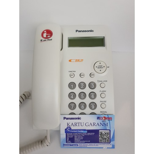 Telepon Kabel Rumah Panasonic KX-TSC11 Putih