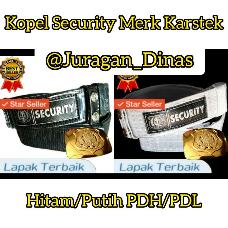 KOPEL SATPAM SECURITY KARSTEK + BANGKOL NON BRASO