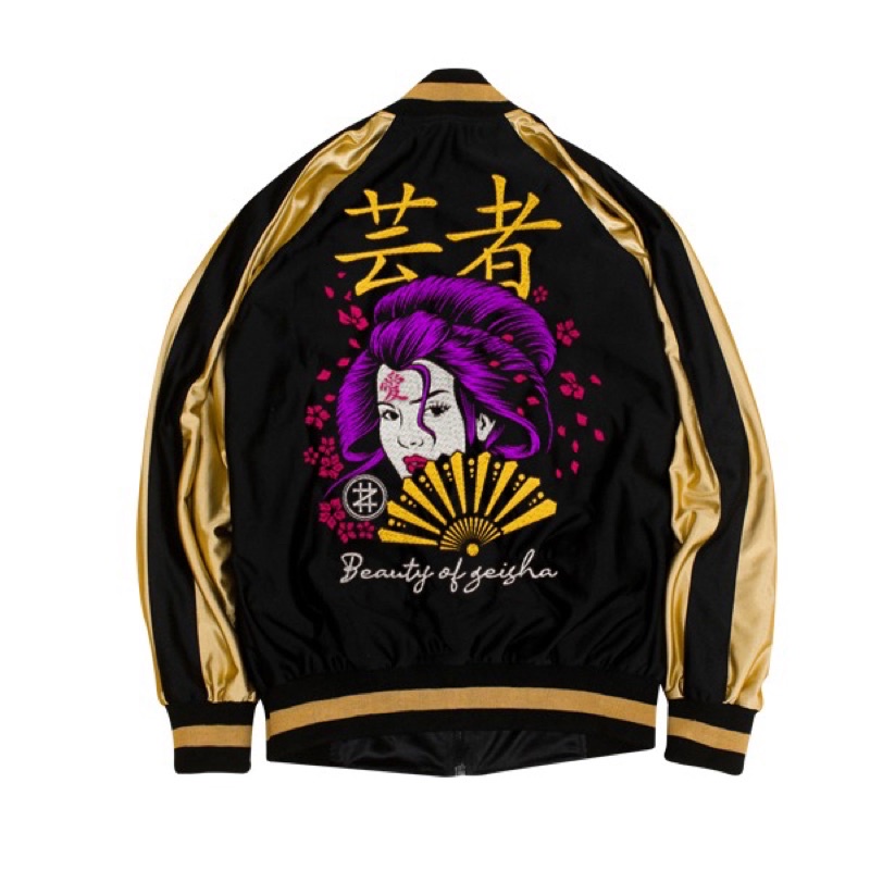 Jaket sukajan beauty geisha
