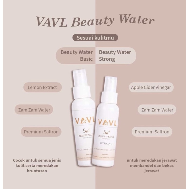 VAVL BEAUTY WATER