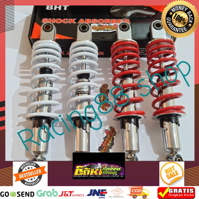 Murah Shock Shockbreaker Belakang Model YSS Top Up 280mm 340mm Jupiter z Vega ZR F1zr Vega Force