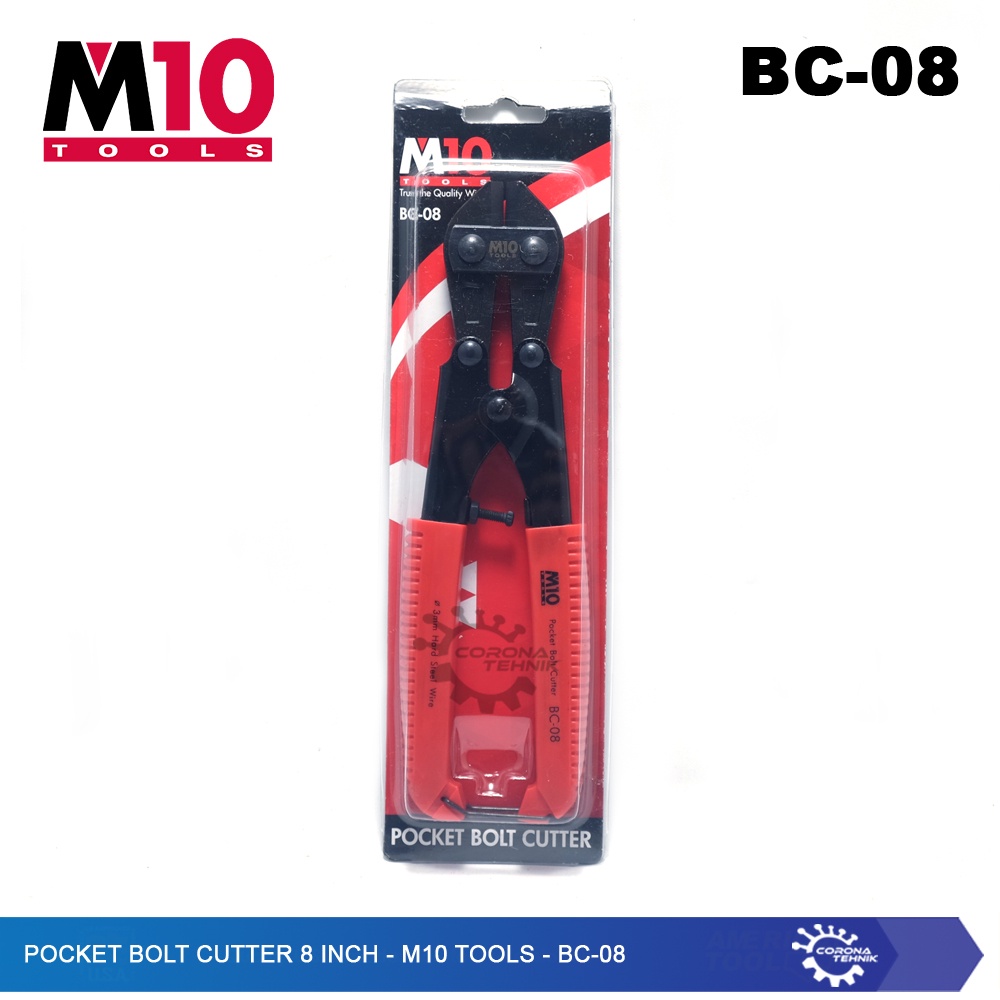 M10 Tools - BC-08 - Bolt Cutter 8 Inch