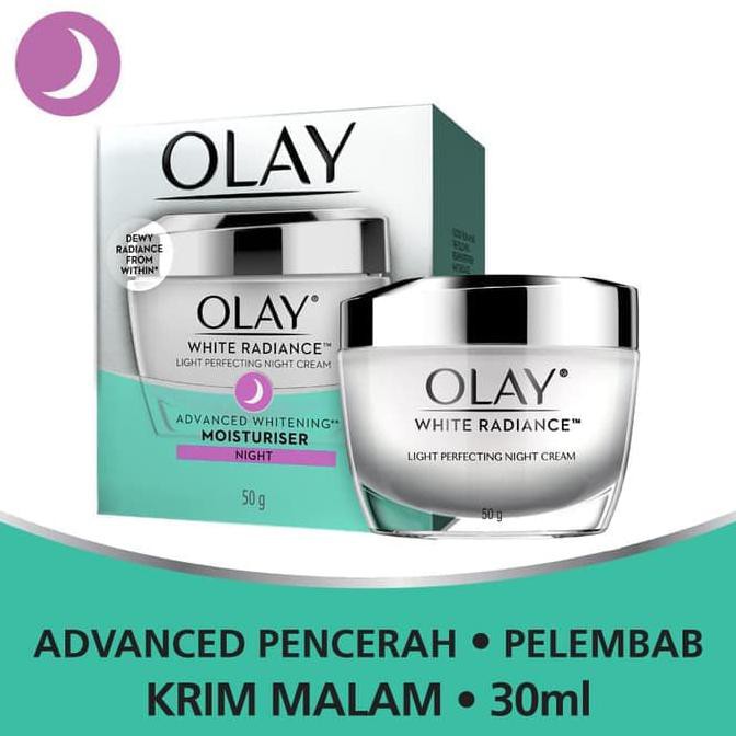 Termurah Olay White Radiance Night Restoring Cream 50Gr
