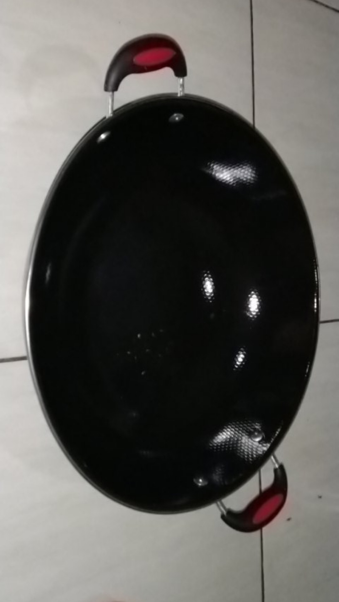 [termurah] Penggorengan/wajan Enamel Anti Gores Uk 34cm