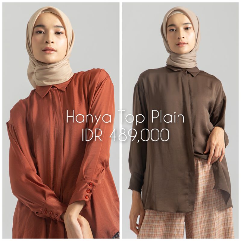 Hanya Top Plain - Adanna Raya Collection 2022 by Kami x Titi Kamal