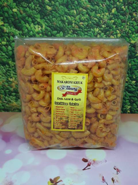

RiDn MAKARONI KRIUK 1 KG / MAKARONI SI TILEUNG/MAKANAN RINGAN