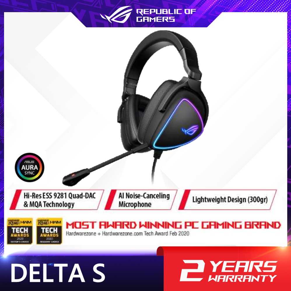 ASUS ROG Delta S - 7.1 Surround - Headset Gaming