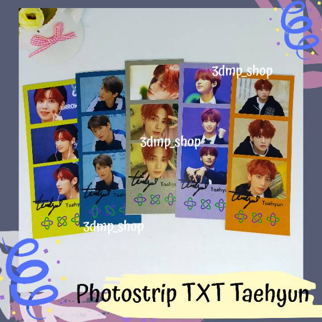 Photostrip TXT Taehyung Kpop