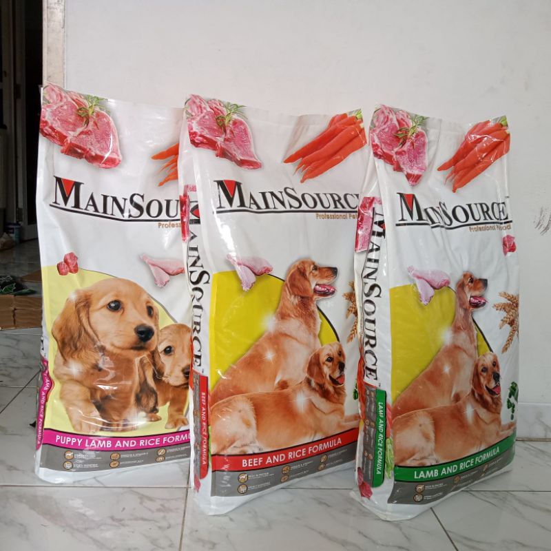 Mainsource Good Dog 18.14kg All Variant (Ekspedisi only) makanan kerung anjing main source good dogfood