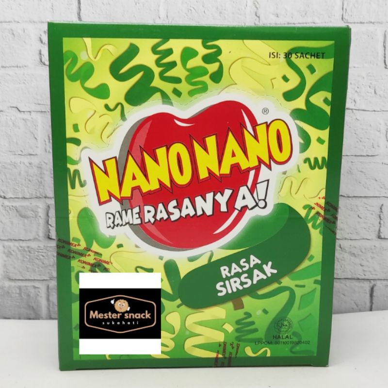 Permen Nano Nano isi 30 sachet