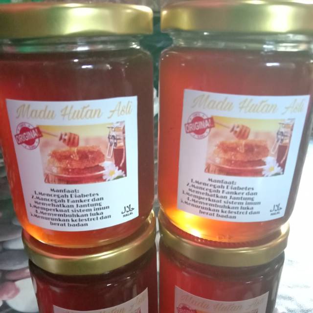 

MADU HUTAN kemasan btol kaca 430g