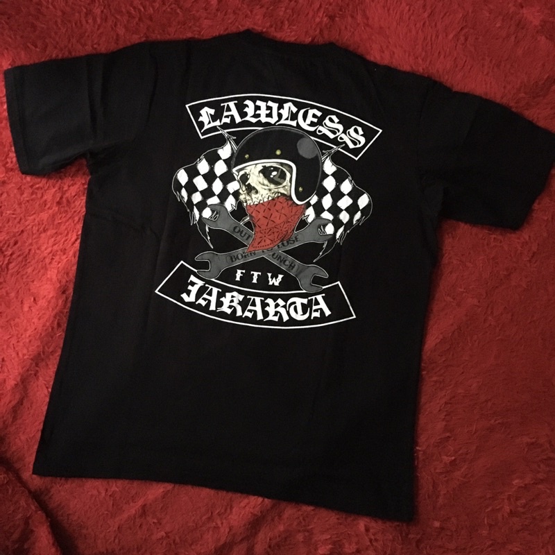 kaos lawless jakarta roadskull original