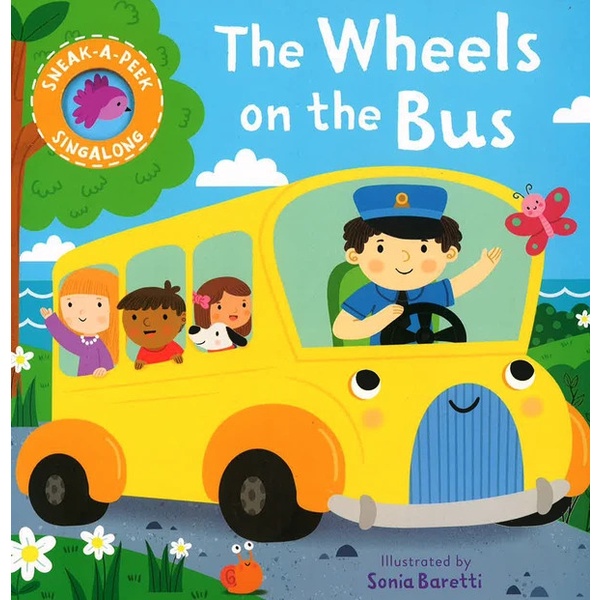 Jual Buku The Wheels On The Bus Sneak A Peek Book | Shopee Indonesia