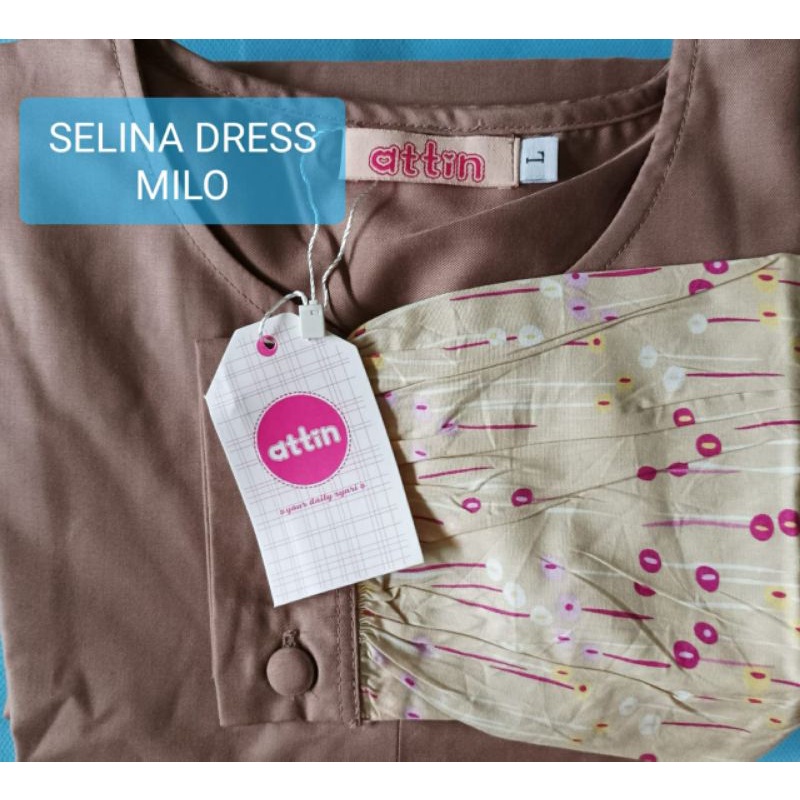 Selina Dress by ATTIN (  Gamis Saja )