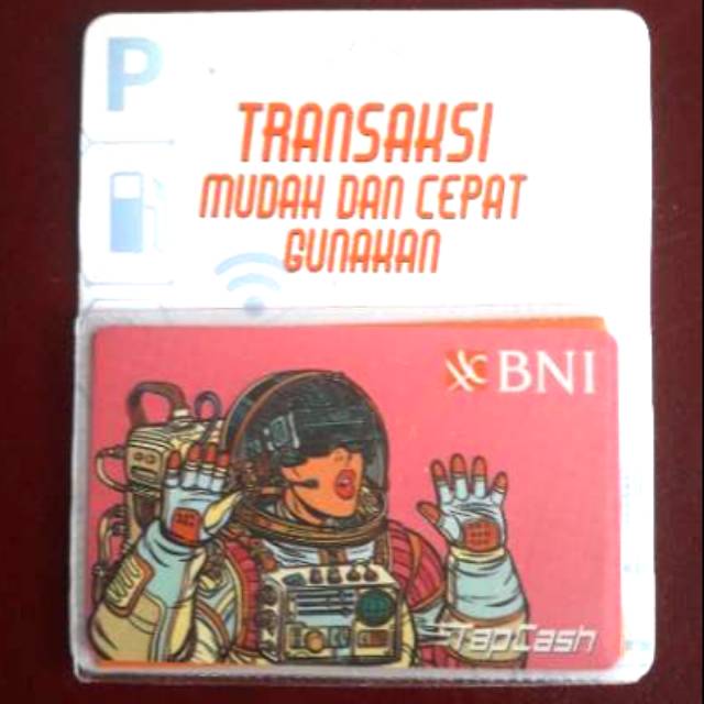 BNI Tapcash edisi ASTRONOT /Like eMONEY eTOLL Flazz or Brizzi