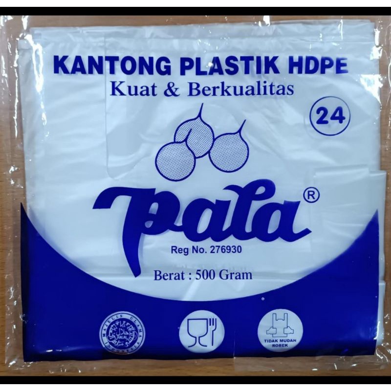 Kantong Plastik Kresek Bening Transparant Ukuran 15 24 500Gram