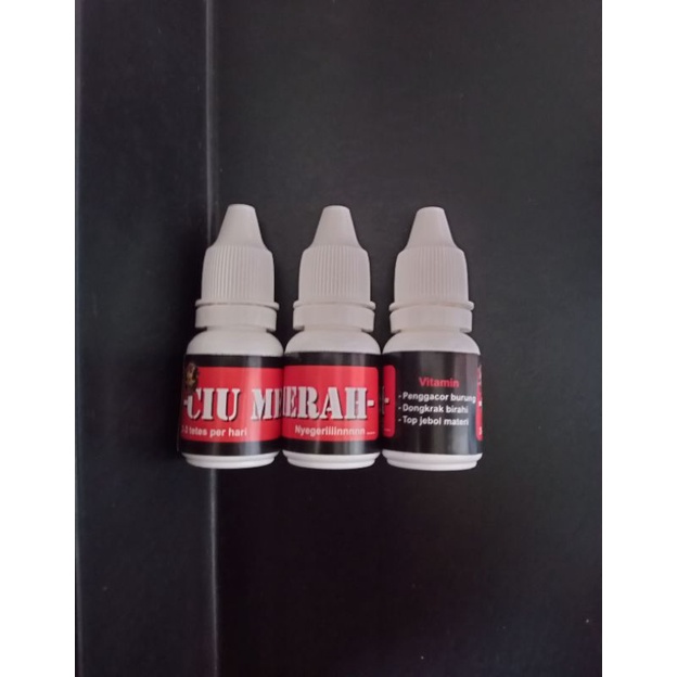Ciu Merah , Vitamin Burung 4 ml