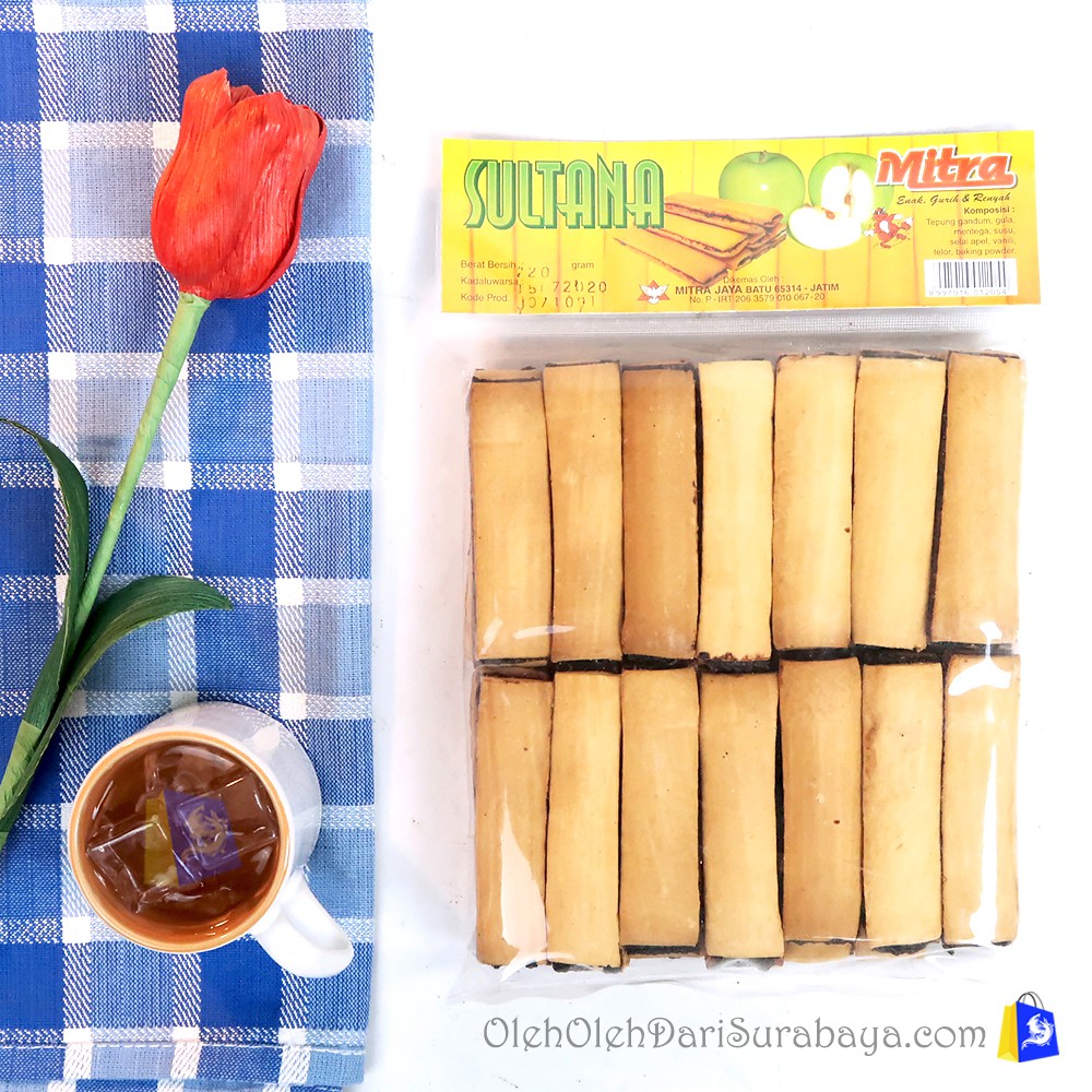 

Sultana snack rasa selai apel mentega MITRA
