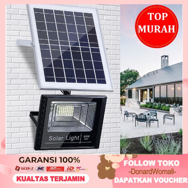 LAMPU SOROT SOLAR CELL LED TENAGA SURYA LAMPU TENAGA MATAHARI LAMPU SOROT 85W Outdoor IN STOCK