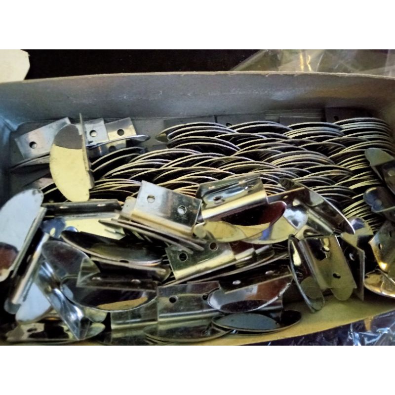 klam Kaca/Klem  Meja Cermin Stainlist